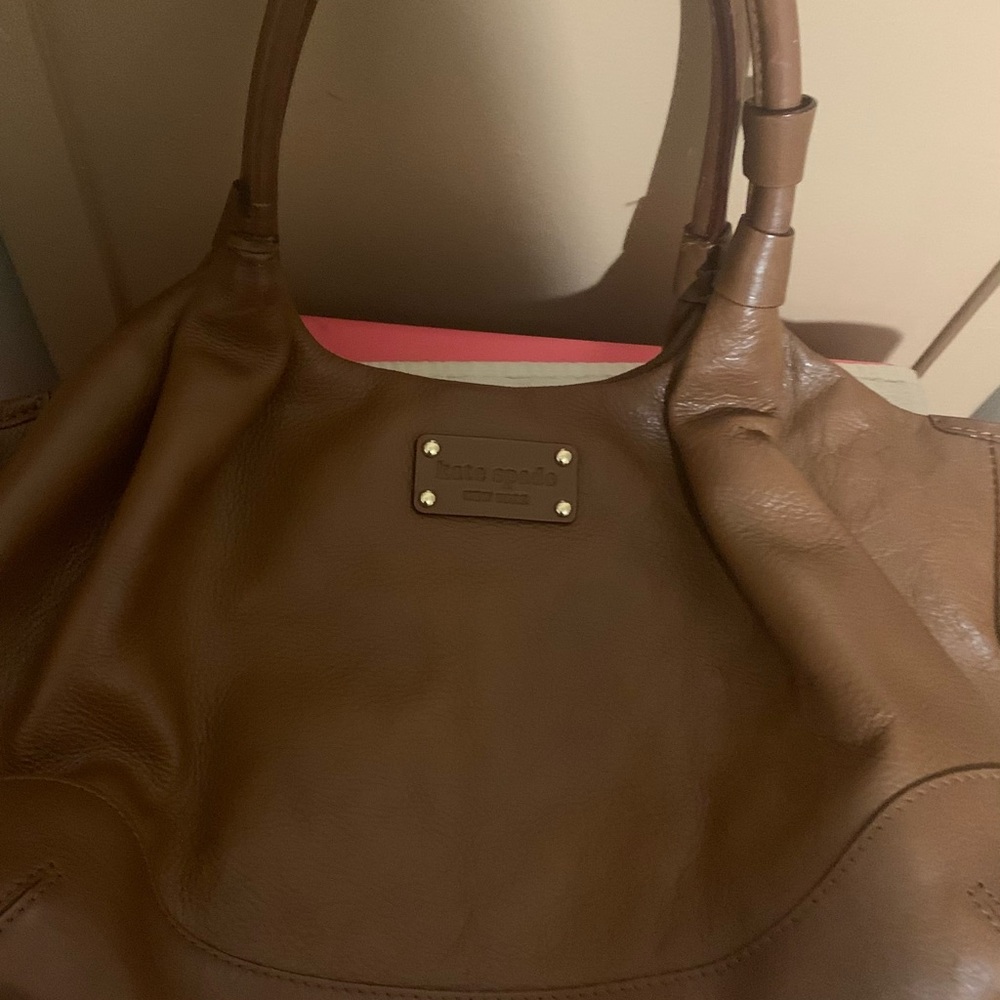Kate Spade Berkshire Road Brown Leather Bag - Picture 15 of 15